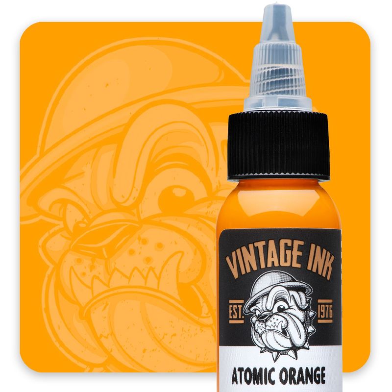 1oz Atomic Orange (Vintage Ink) - Eternal Ink