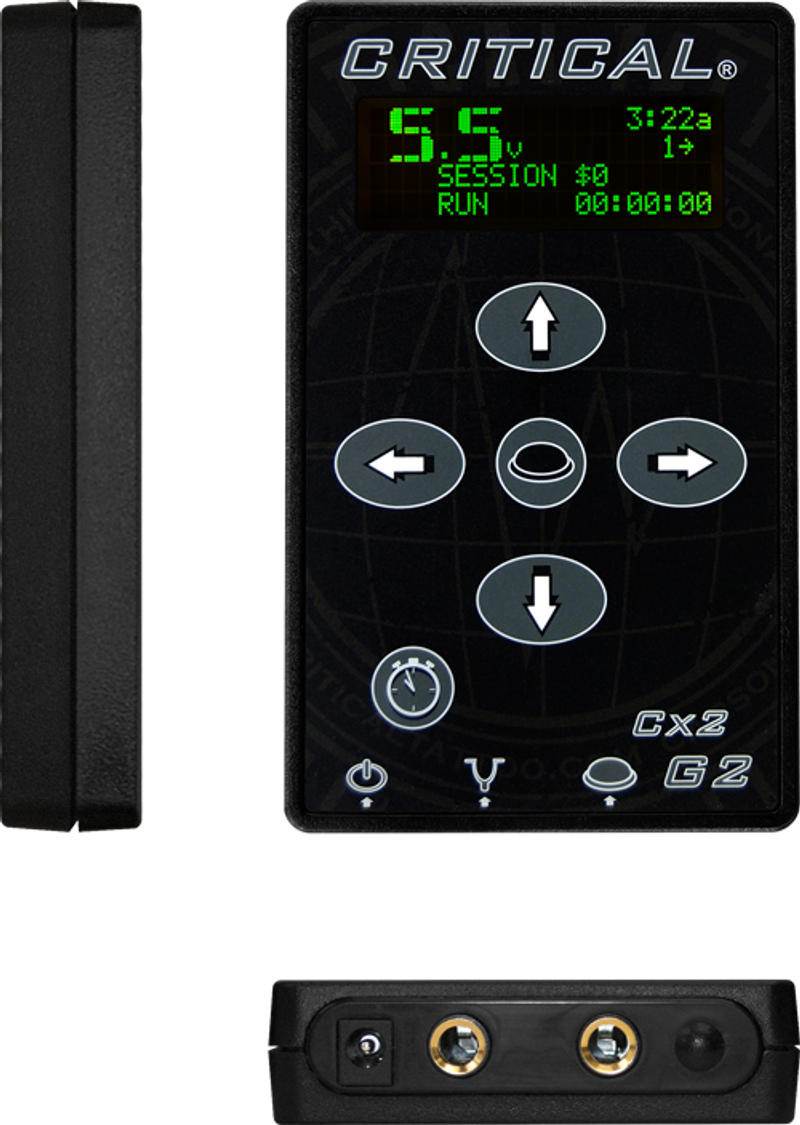 Critical Tattoo Power Supply CX2-G2