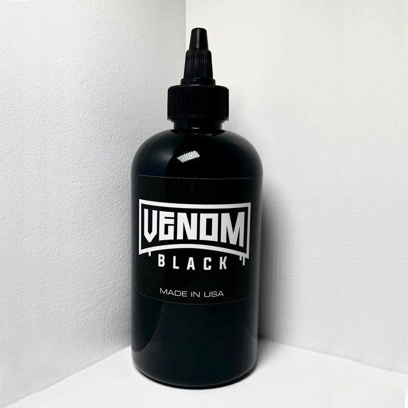 8oz Venom Black - Big Sleeps Ink