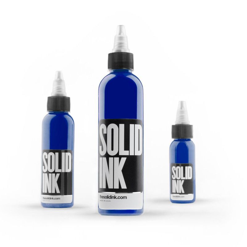 Dark Blue - Solid Ink