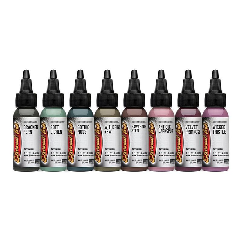 1 oz Nightshades Ink Set - Eternal Ink