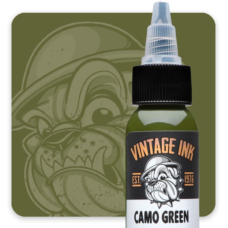 1oz Camo Green (Vintage Ink) - Eternal Ink