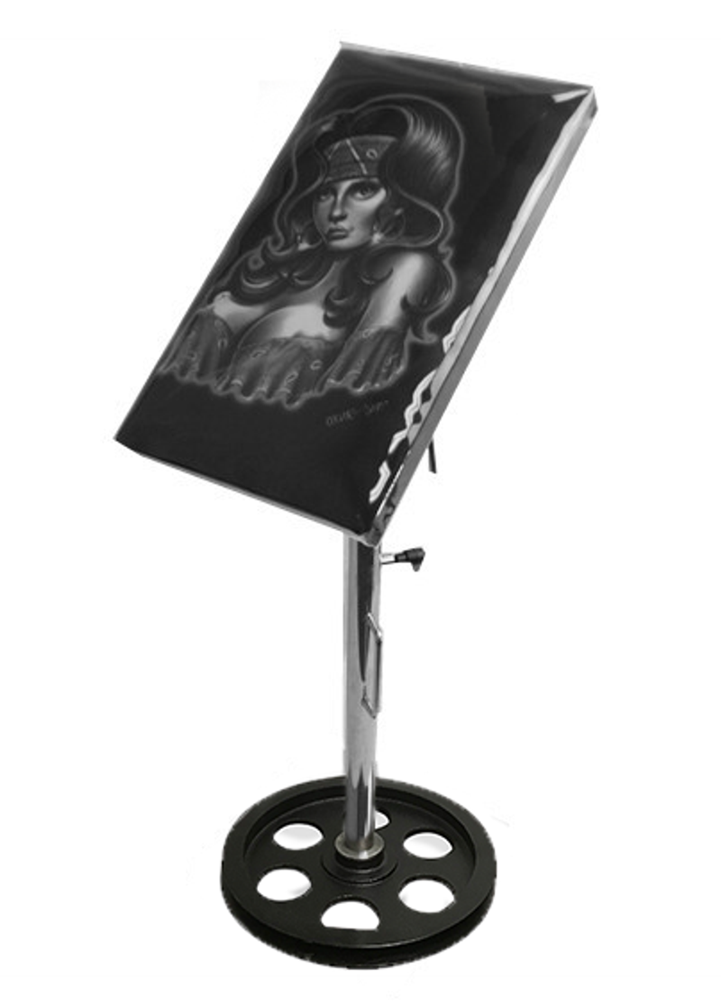 Stainless Steel Tattoo Arm Rest Designed By Chente - Lady