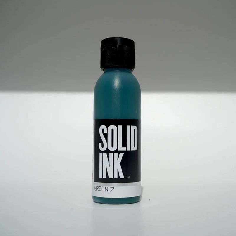 2oz Old Pigments Green 7 - Solid Ink