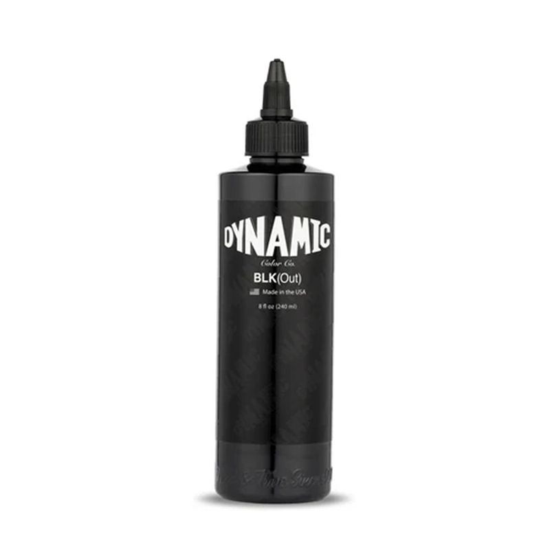 8oz BLKout Tattoo Ink - Dynamic Ink