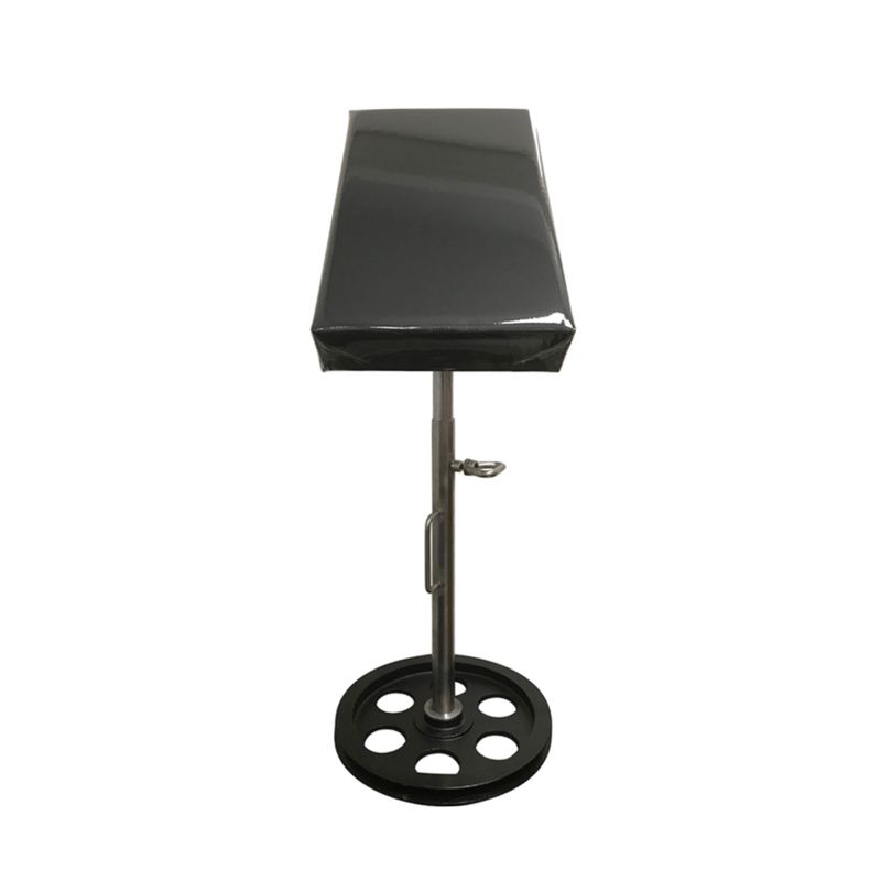 Heavy Duty Stainless Steel Arm Rest - Round Base