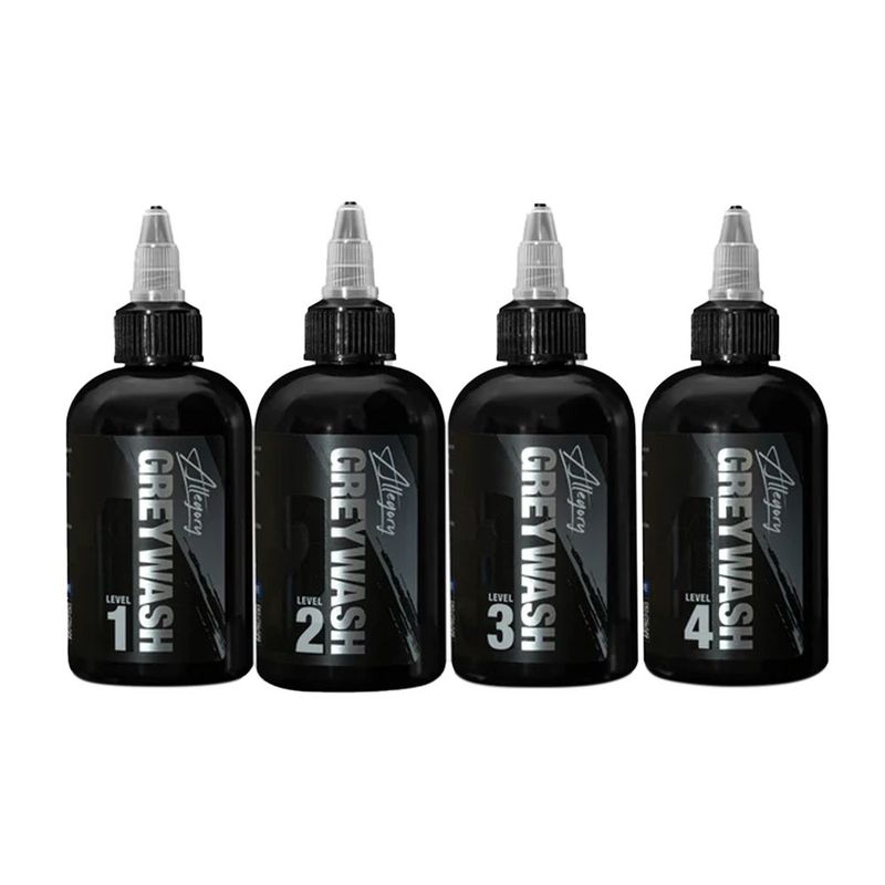 4oz Greywash Set (4 Level) - Allegory Ink