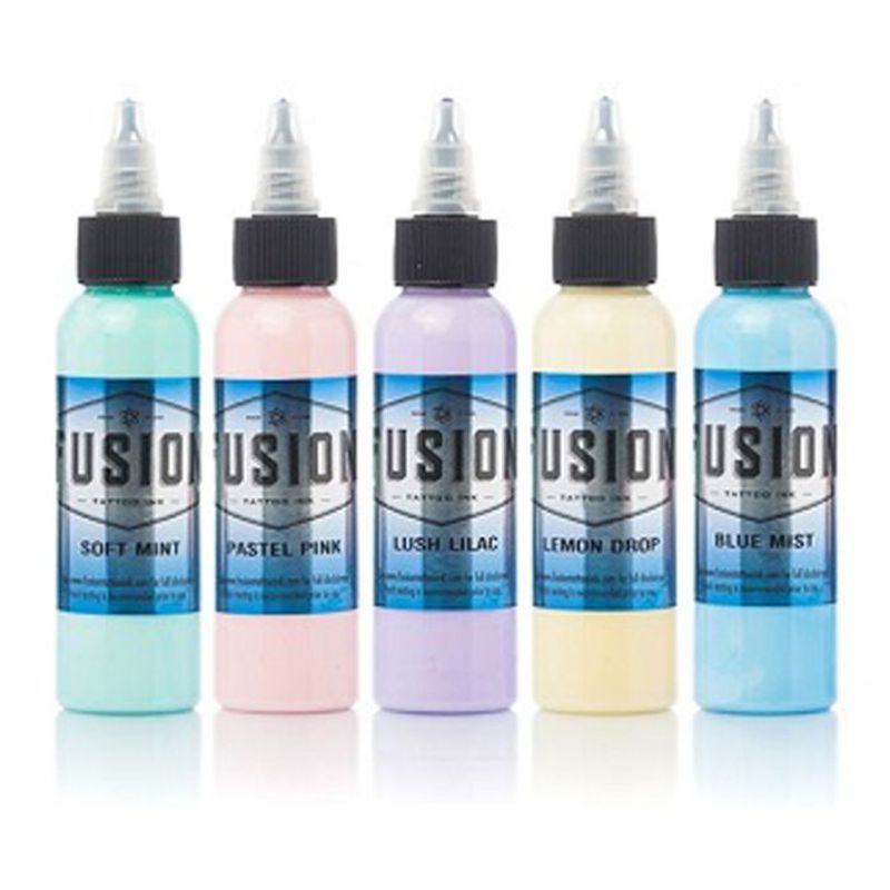 Fusion Ink 5 Color Pastel Set