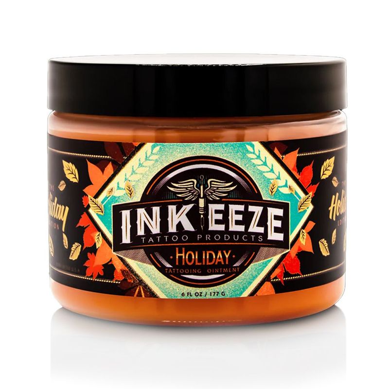 INK-EEZE Holiday Glide Tattoo Ointment - 6oz
