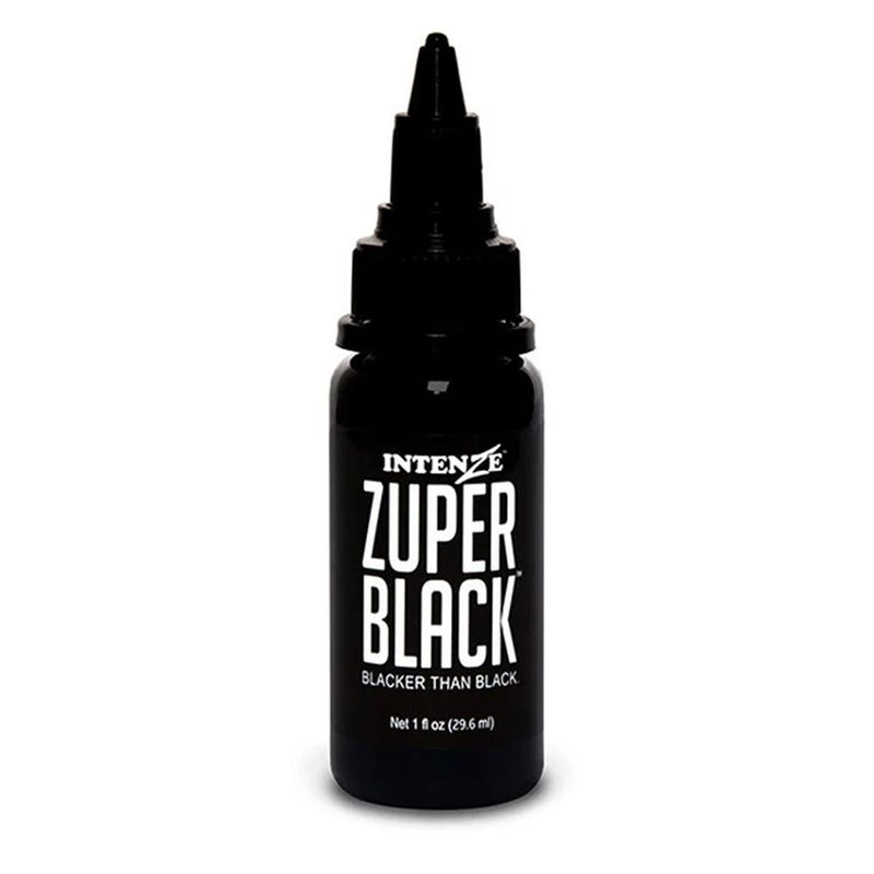Zuper Black - Intenze Tattoo Ink